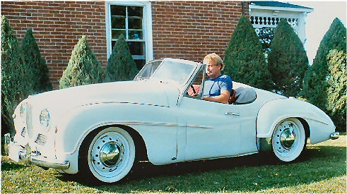 Jowett Jupiter white