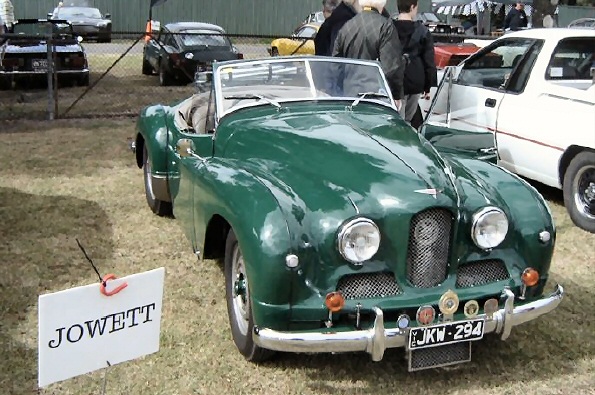 Jowett Jupiter at Australian show Feb 2018